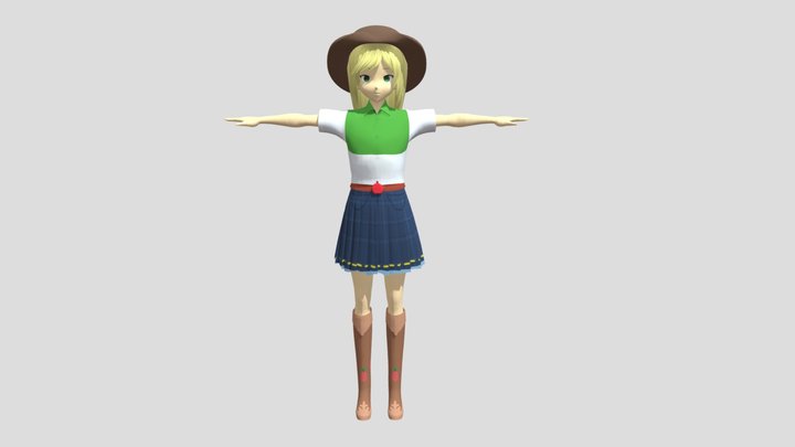 Applejack Other Cloth – Kostenloses 3D-Modell STL