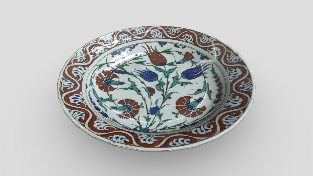 Polychrome Dish