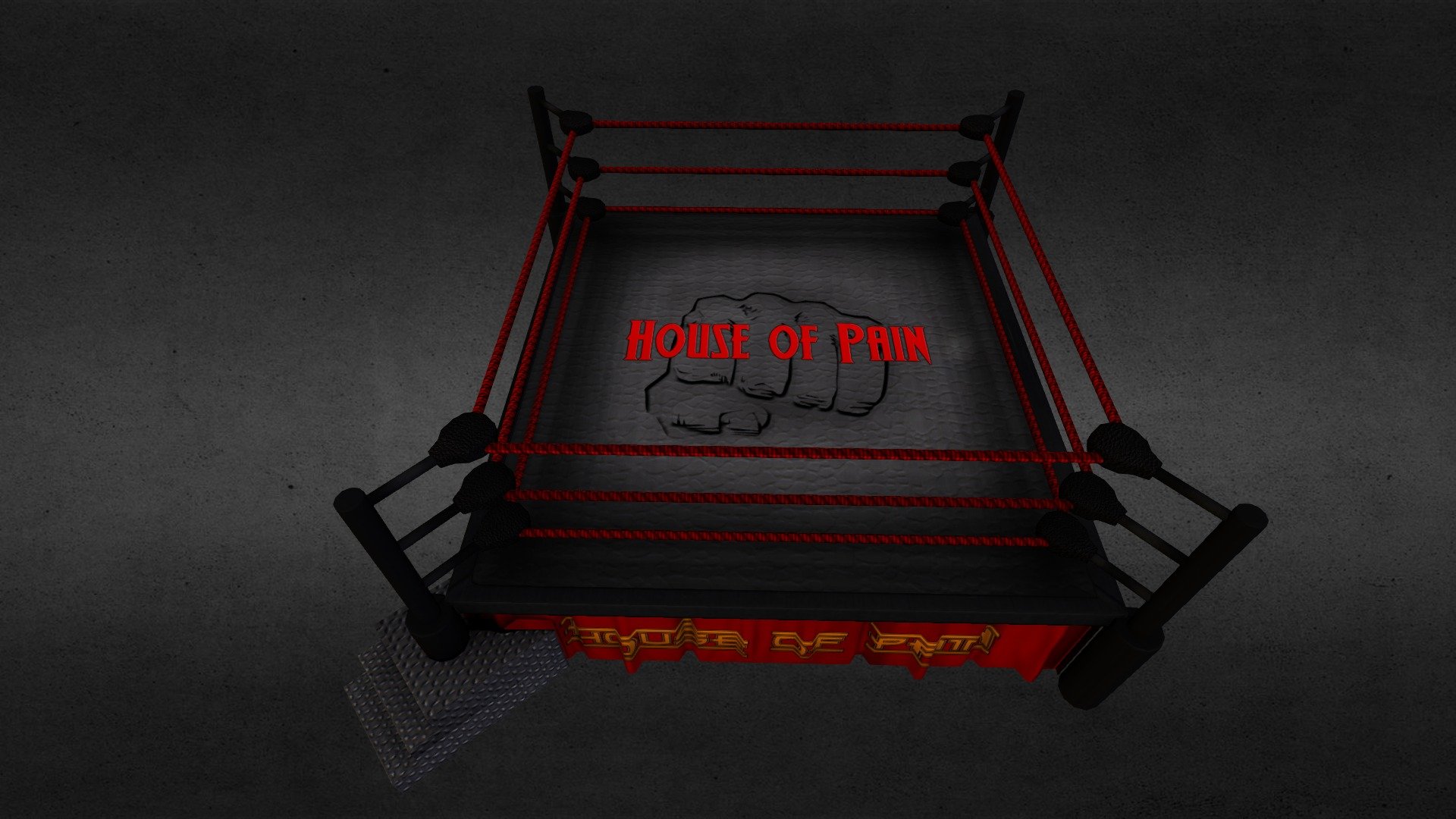 House of Pain - Wrestling Ring - Unity Game WIP