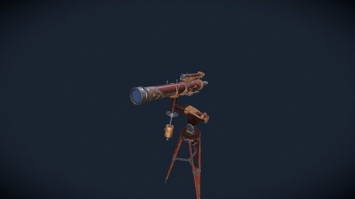 Telescope 3D Model