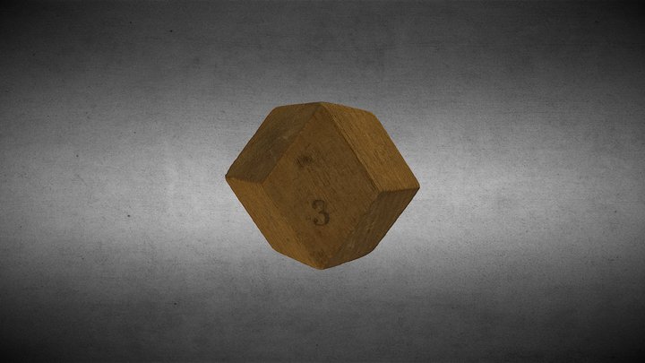 Crystallography Cube - Dodecahedron 3D Model