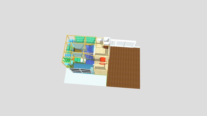 Funhouse 3D Model