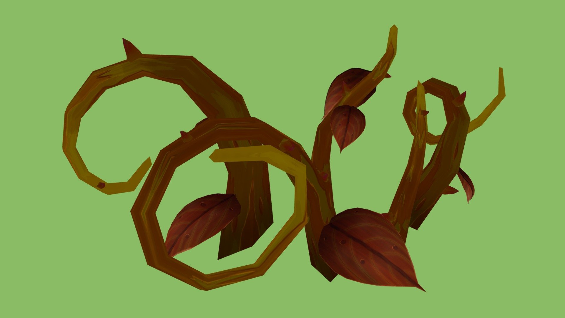 Hostile plant hazards — Sketchfab embed 3D viewer