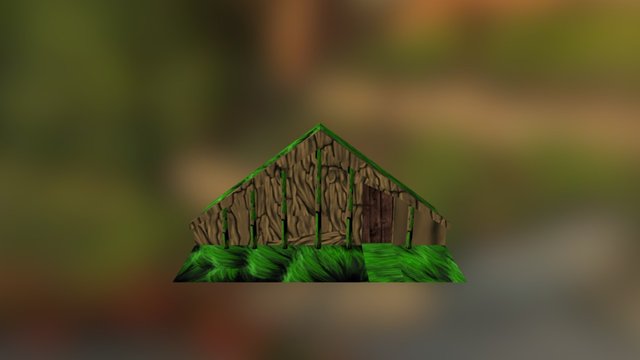 Viking Hut 002 3D Model