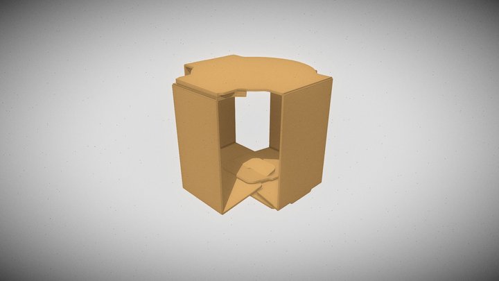 CONSUMER PROMO PACKAGING FOR PROCESSED CHEESE​ 3D Model