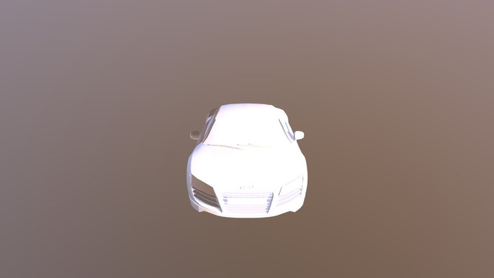 Audi R8 Final 3D Model
