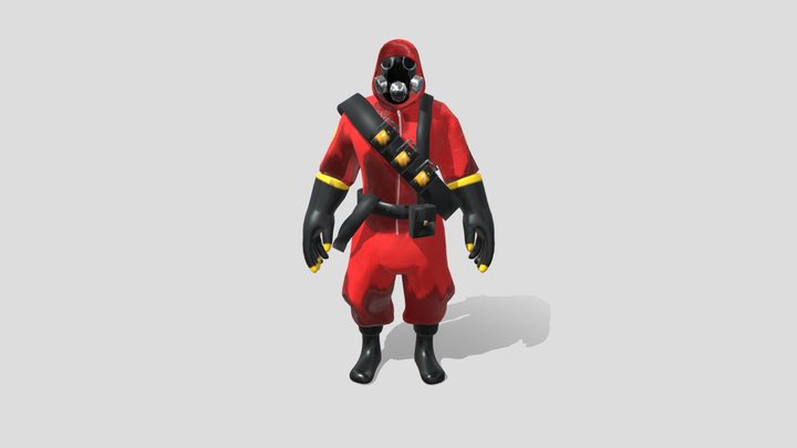 Pyromaniac model 3D Model