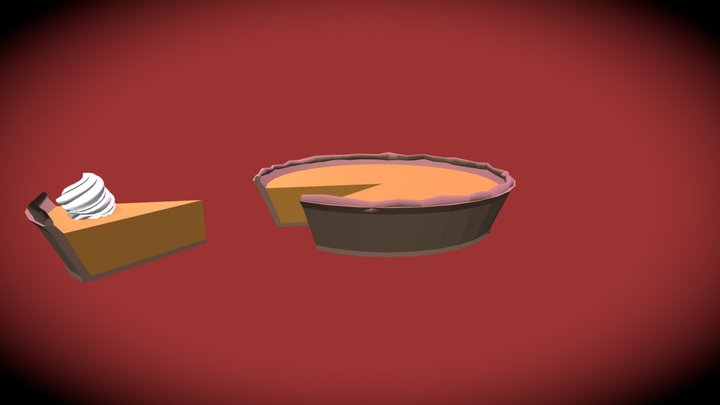 3December - Pie 3D Model