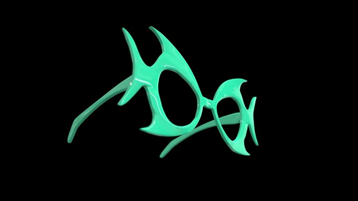Alice McCall Glasses 3D Model