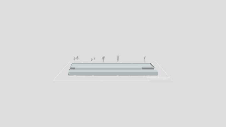 Shade structure Pamplona 3D Model