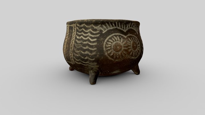 Millares pottery 3D Model