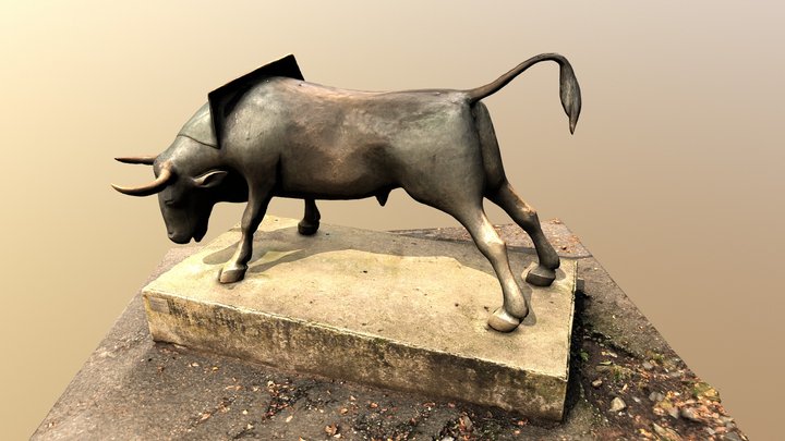 Býk z Corridy, Klenová 3D Model