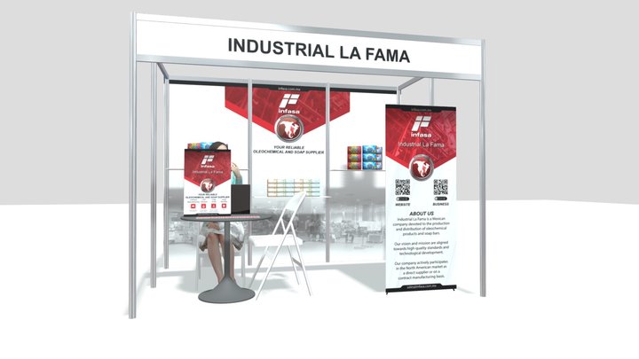 Stand Expo USA 2022 3D Model