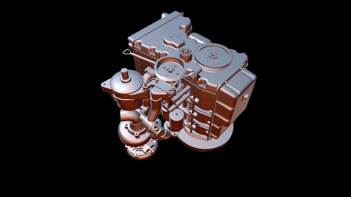 DDA-120M 3D Model
