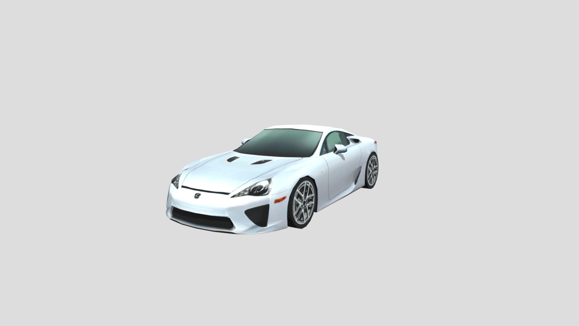 Lexus Lfa 2011 - 3d Model By Hikan (@cerd1232) [60ac0d9] - Sketchfab