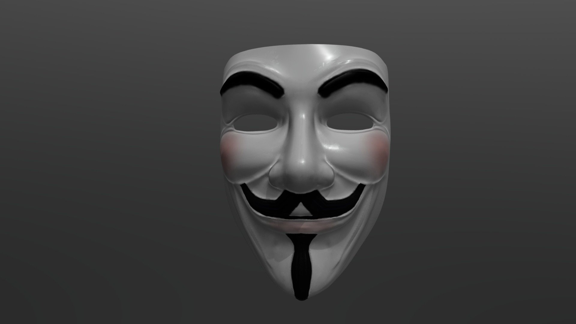 Vendetta - Mask - 3D model by Mahmoud.Saeed [60ac528] - Sketchfab