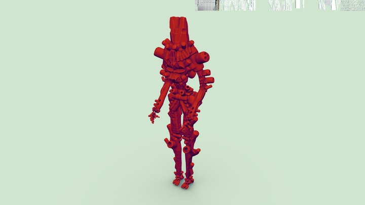 TUBEMAN 3D Model