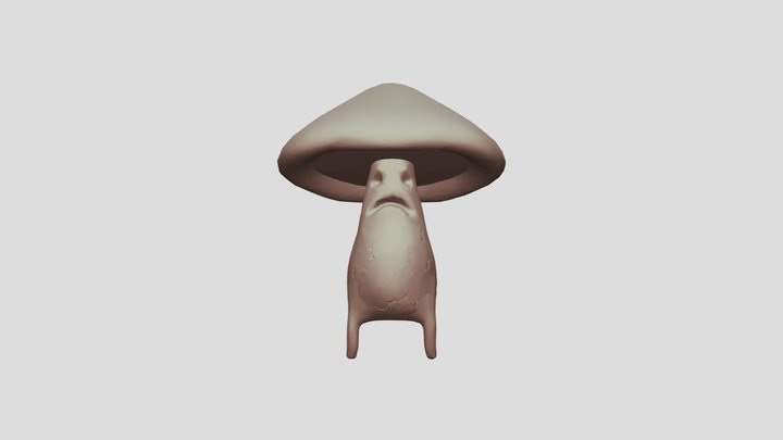 FunghettoNemicoTextured3 3D Model