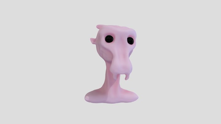 Alien head 3D Model