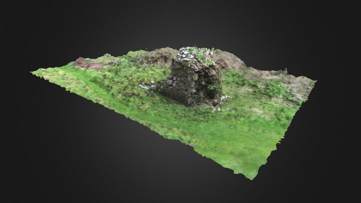 Lemanaghan Castle (OF015-004001-) 3D Model