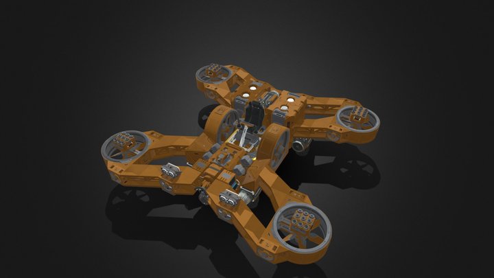 DivertiDron Mk.I (Space Engineers) 3D Model