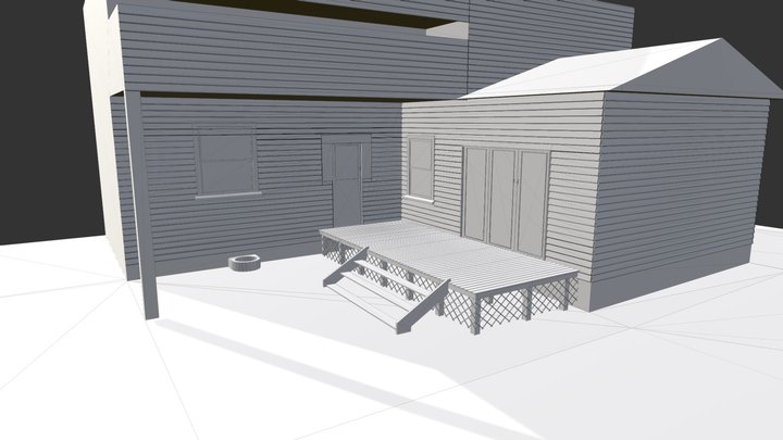 Balcony options 3D Model