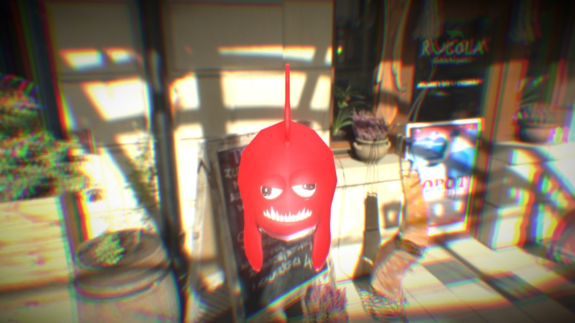 Fishface - 3D model by Djesse [60b3ab7] - Sketchfab