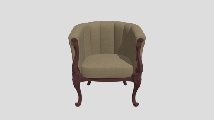 ARM CHAIR CLASIC SOFA – Modello 3D gratuito STL