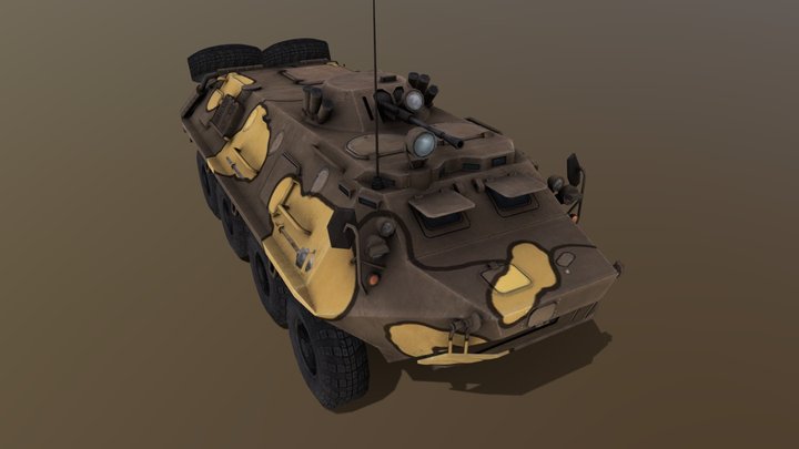 BTR-60PB (USSR) – Free 3D Model STL