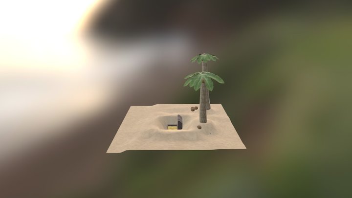 Hidden Treasure 3D Model
