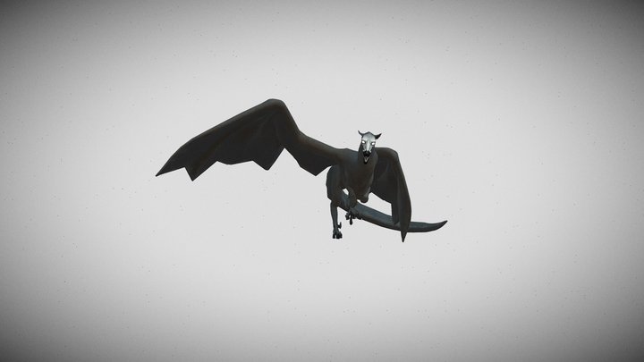 challenge dragon 3D Model