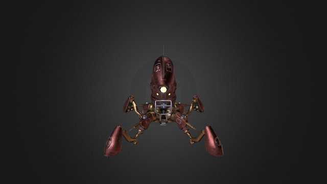 Copper bot - Soyer Tristan b2c2 3D Model