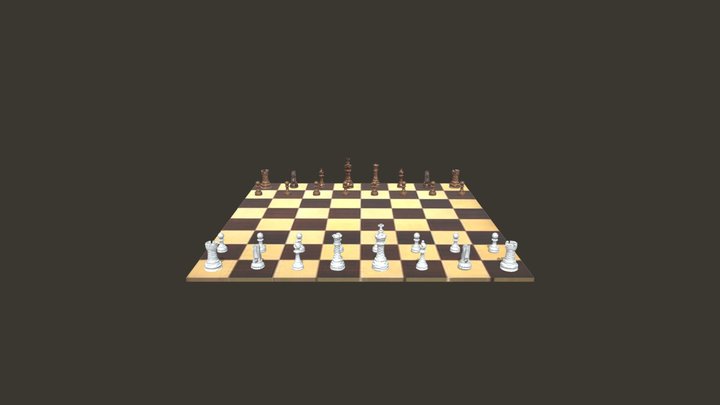 Chess model 2 3D Model