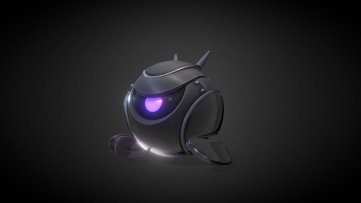 concept design:Black moon EYE 3D Model