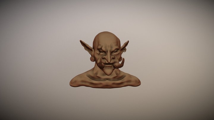 Warlord Troll 3D Model