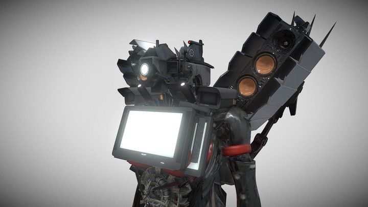 Titan Tri woman 3D Model