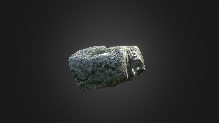 Ardennen Stone1 Whole Low 3D Model