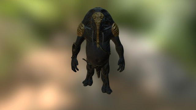 Elephant Zip 3D Model