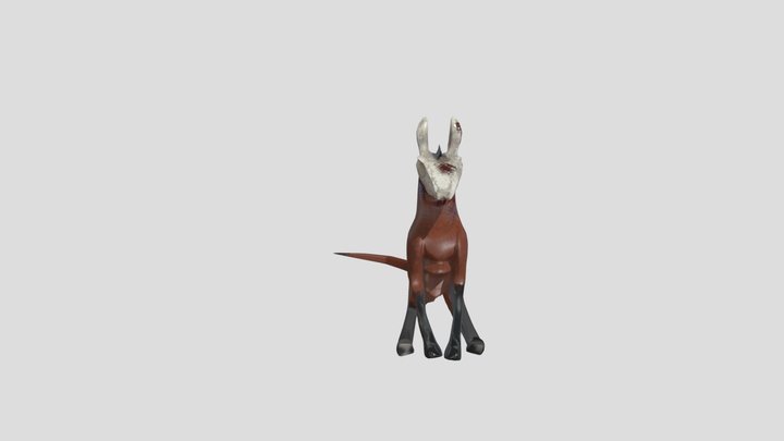 He Sits He Fits 3D Model