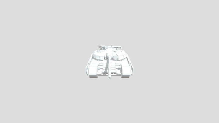 T-64B 3D Model