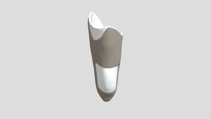 Prosthetic leg upper part 3D Model
