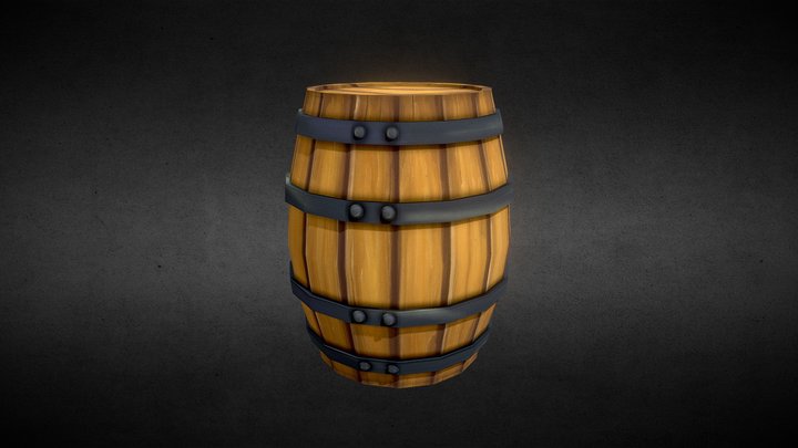 Barrel 3D Model