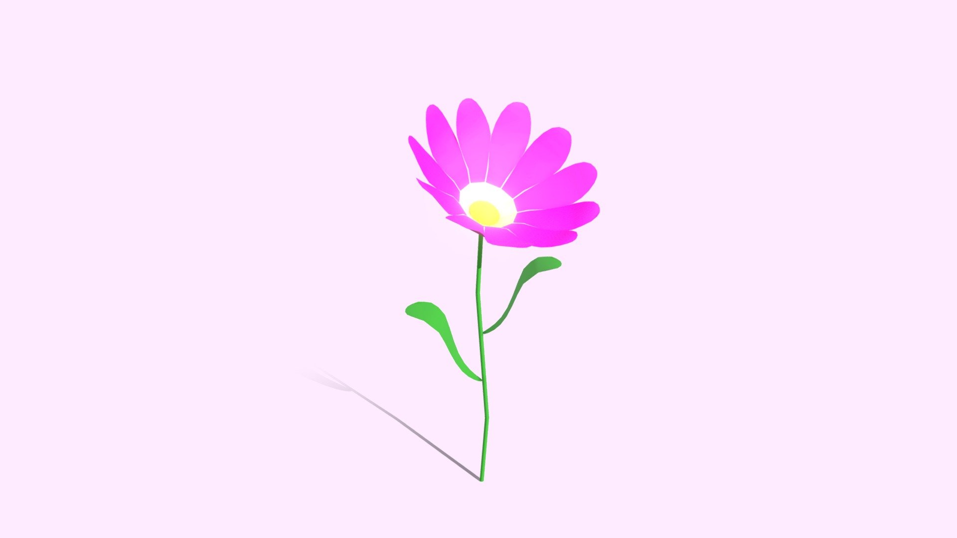 Low poly cartoon flower - Buy Royalty Free 3D model by Nataliia_Ch  [60c02fa] - Sketchfab Store