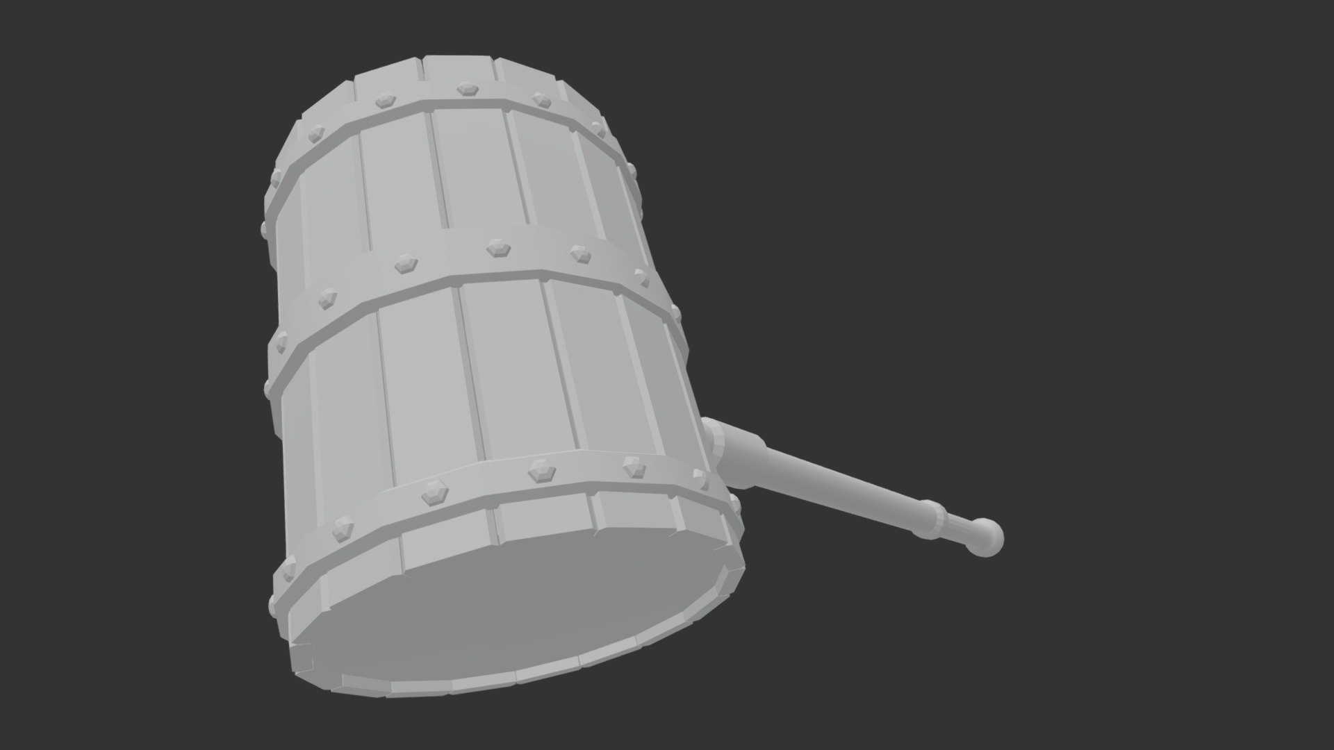 Wooden Mace