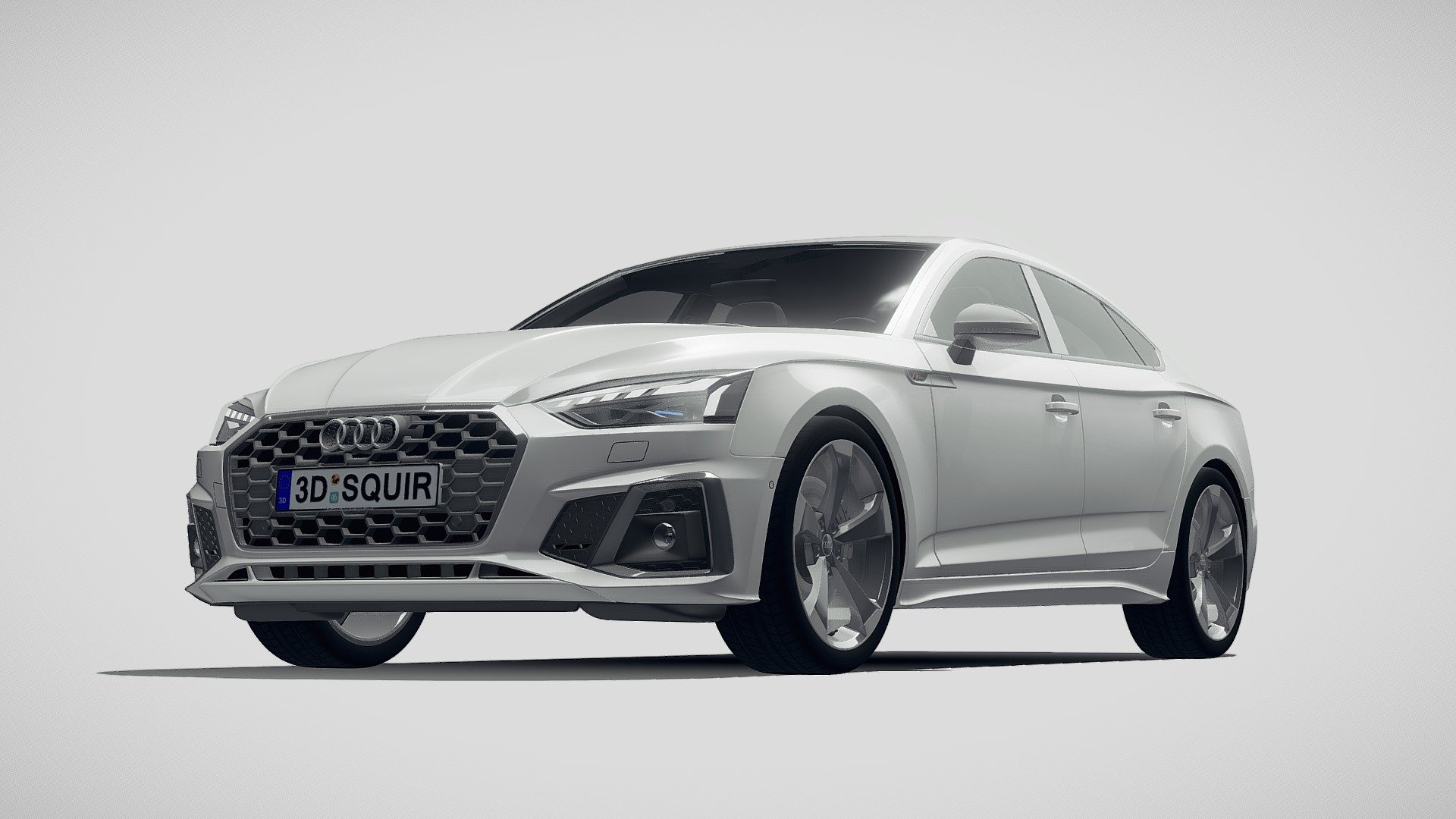 Audi A5 Sportback S-line 2020 - Buy Royalty Free 3D model by SQUIR3D [60c09c5] - Sketchfab Store