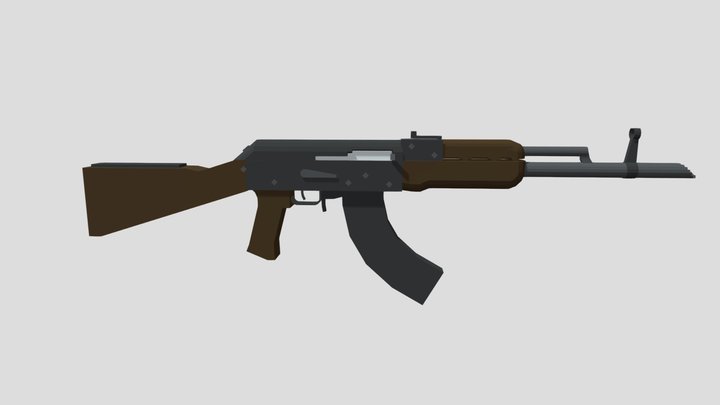 Ak47 [CS:GO] 3D Model