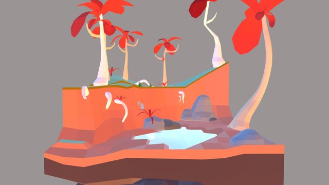 Island 3D Model