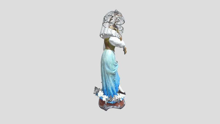 Domesticated Goddess 3D Model