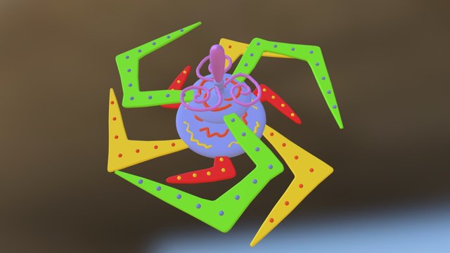 SMX-FunkySpinner 3D Model