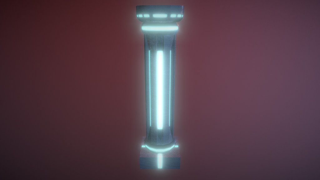 Medieval Sci-fi Pillar